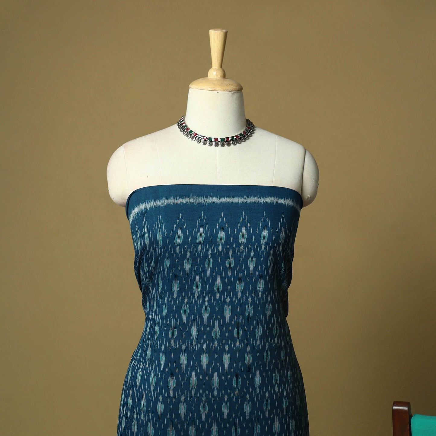 Sambalpuri ikat handloom cotton 3pc unstitched dress