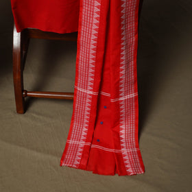 Sambalpuri ikat handloom embroidered cotton 3pc unstitched