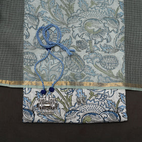 Sanganeri cotton 2pc unstitched dress material