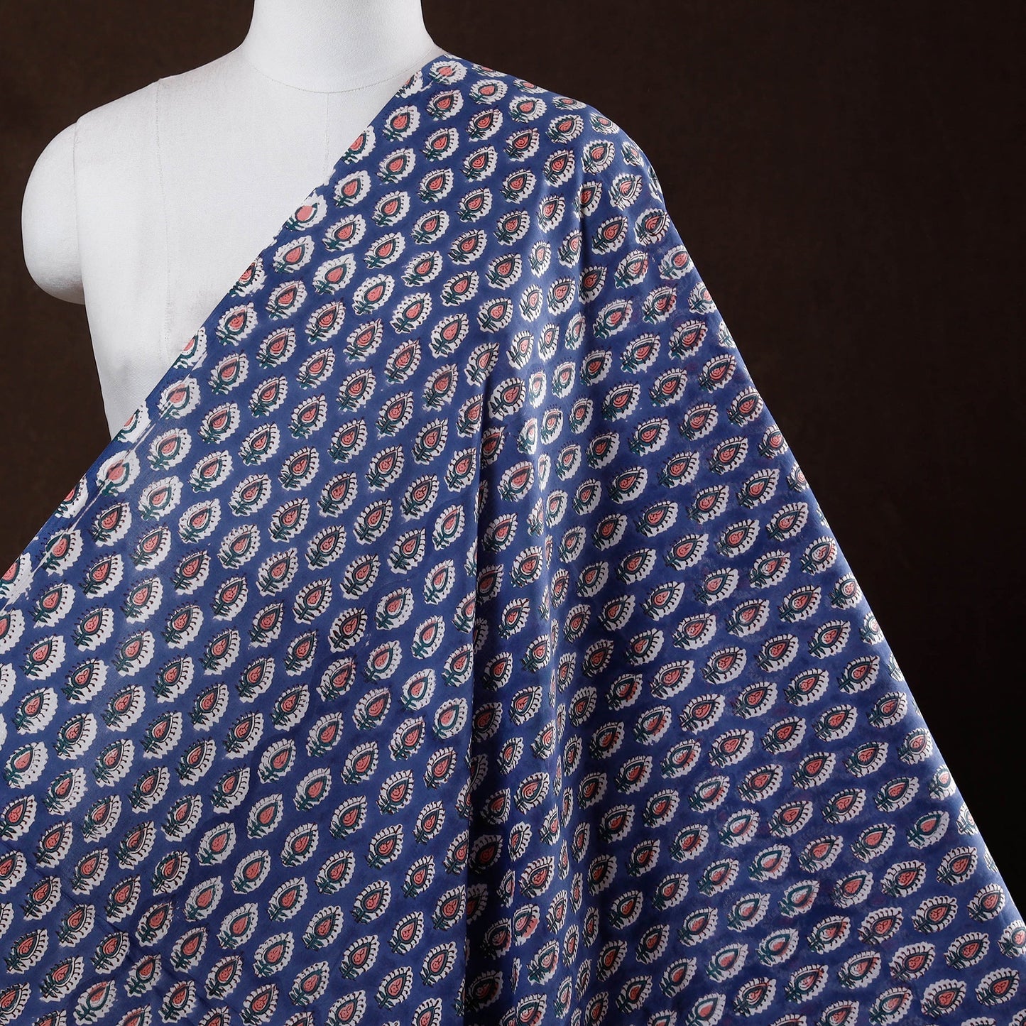 Sanganeri cotton fabric 14 - handcrafted