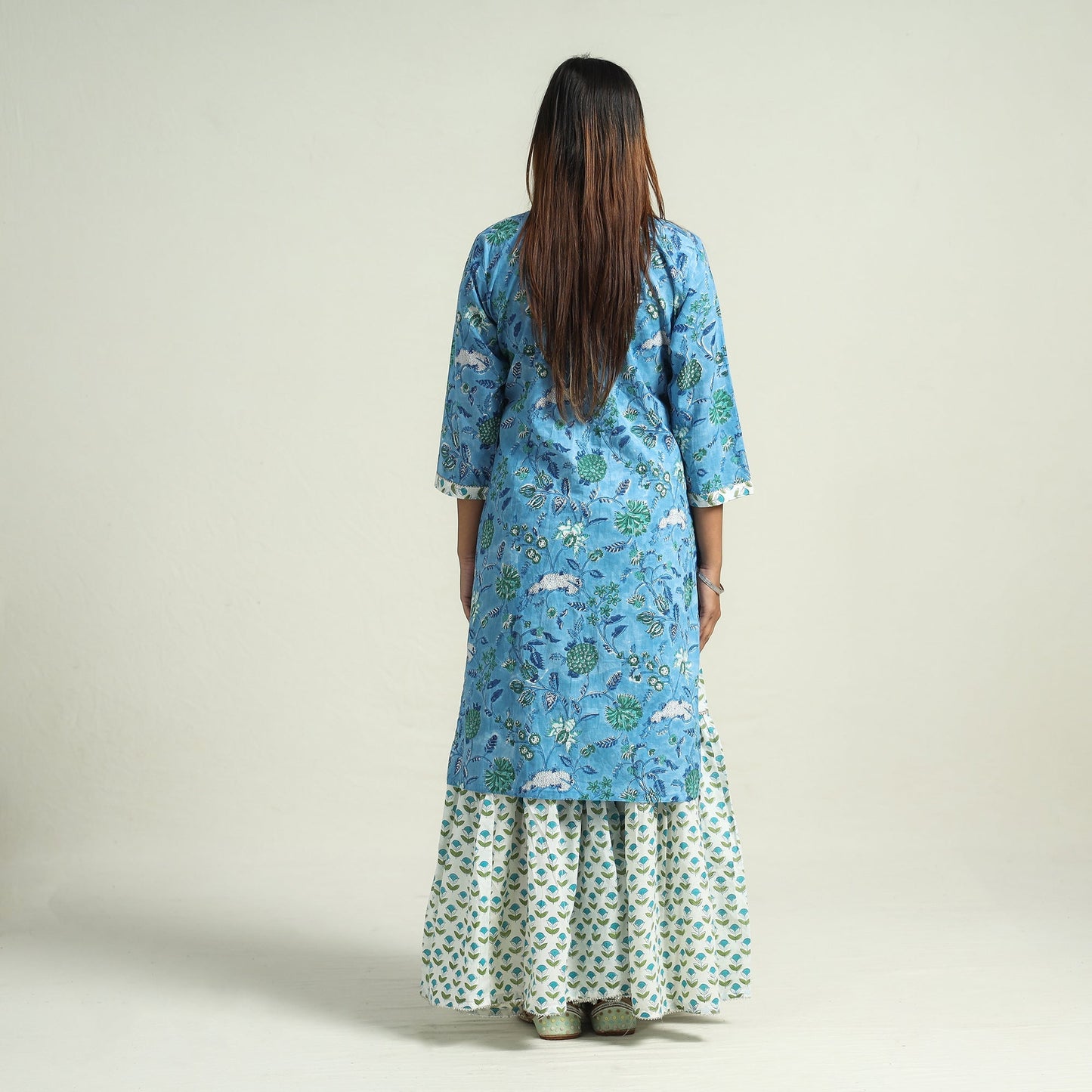 Sanganeri Kurta Set