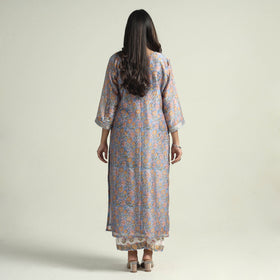 Sanganeri Kurta with Palazzo & Dupatta Set