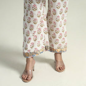 Sanganeri Kurta with Palazzo & Dupatta Set