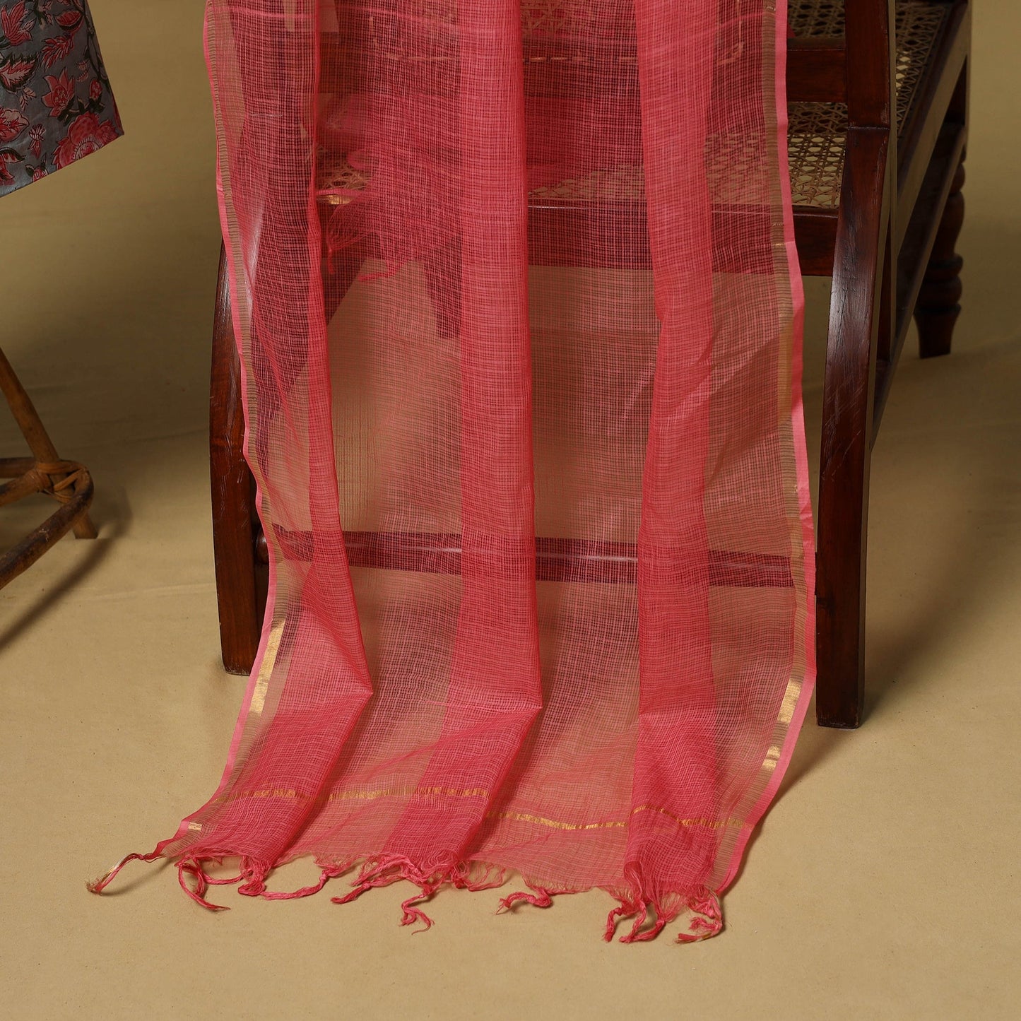 Sanganeri cotton 2pc unstitched dress material
