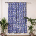  Sanganeri Block Print Pure Cotton Door Curtain Online at iTokri.com
