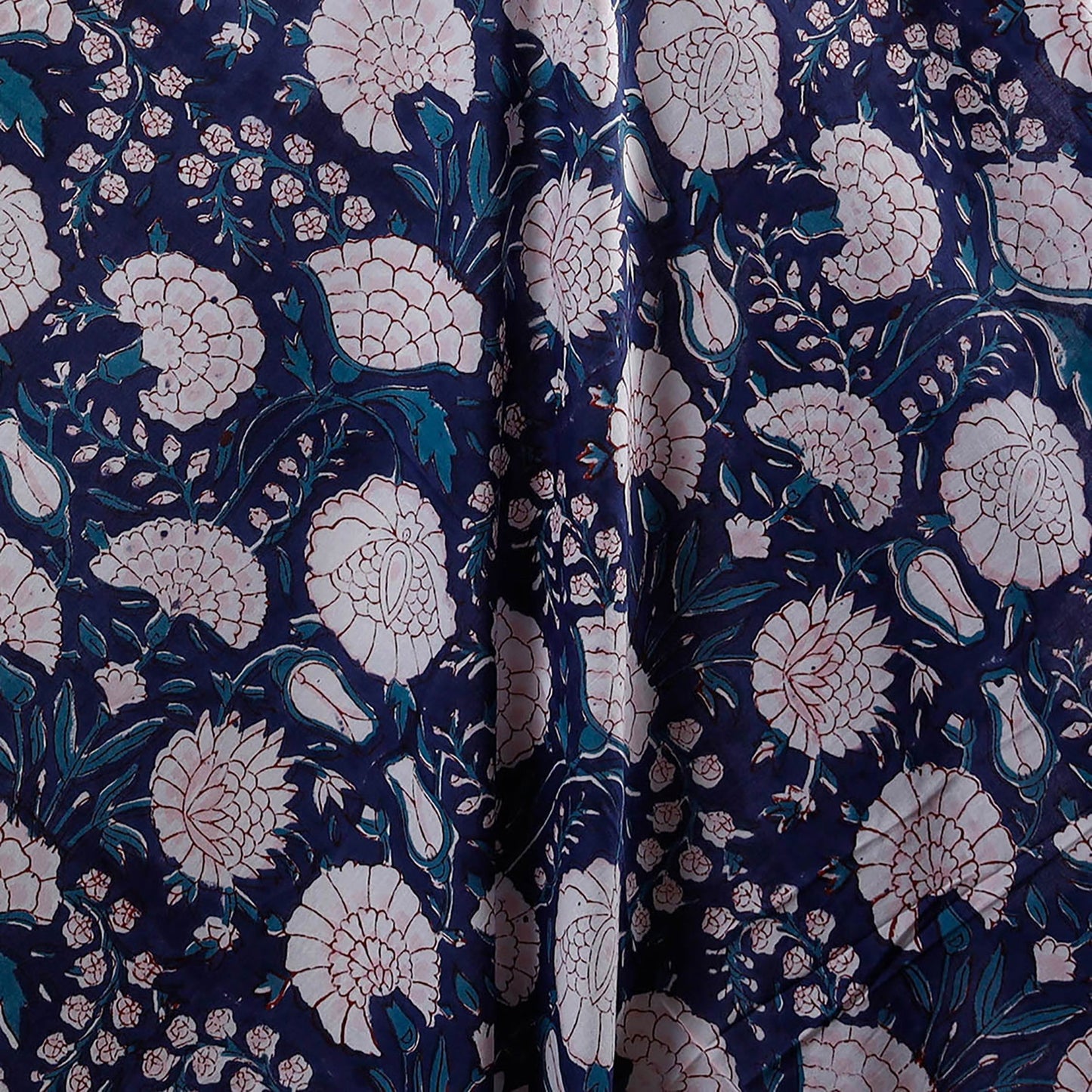 Sanganeri cotton fabric 24 - handcrafted