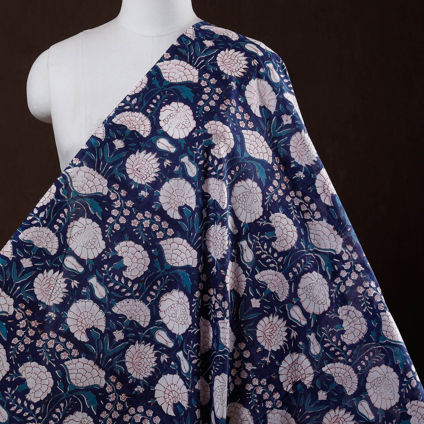 Sanganeri cotton fabric 24 - handcrafted