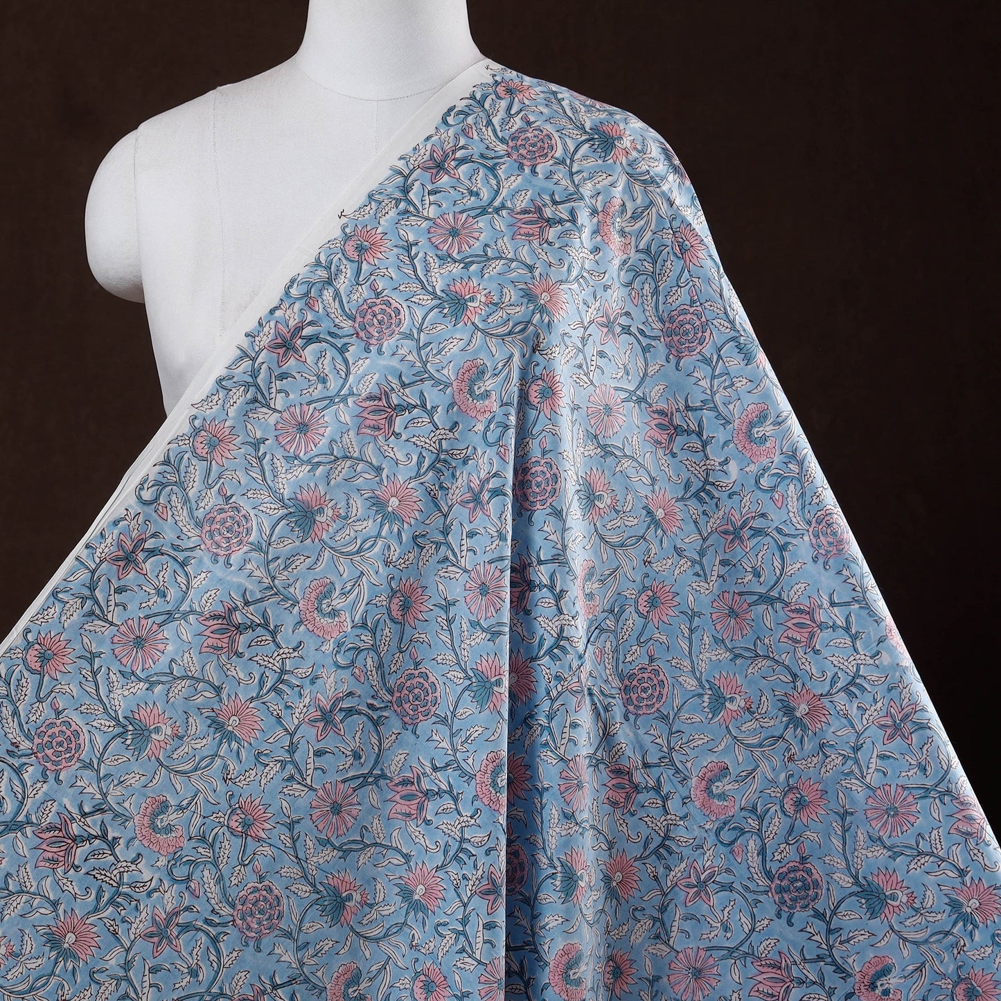 Sanganeri cotton fabric 26 - handcrafted