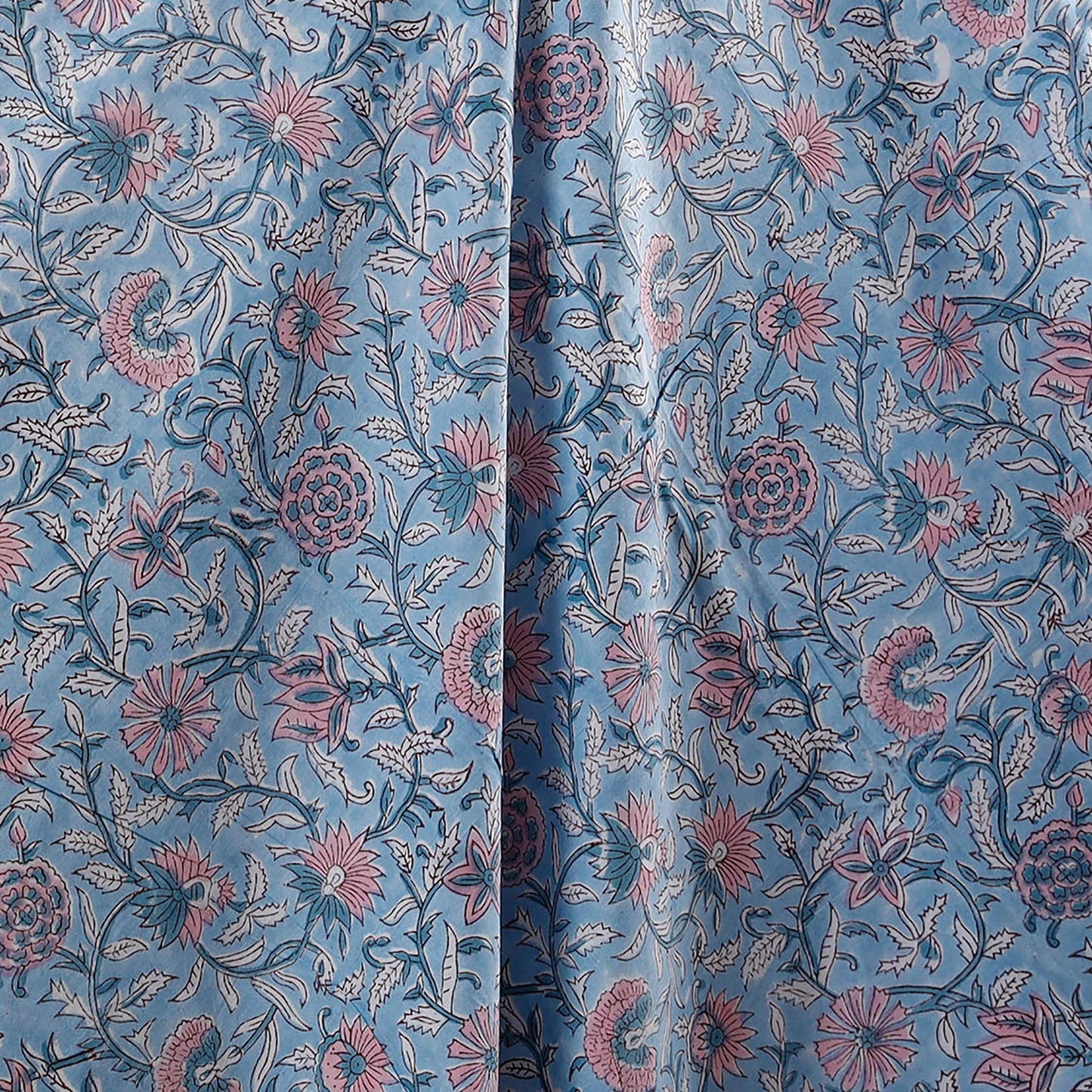 Sanganeri cotton fabric 26 - handcrafted