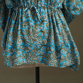 Sanganeri Block Print Cotton Kaftan (Short)