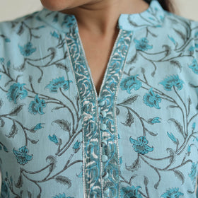 Buy Sanganeri Block Print Suit Set Shop Now Online in India