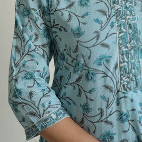 Buy Sanganeri Block Print Suit Set Shop Now Online in India