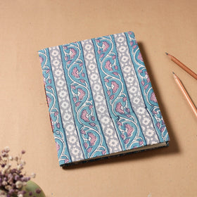 Buy Sanganeri Fabric Cover Handmade Paper Notebook Online at iTokri.com