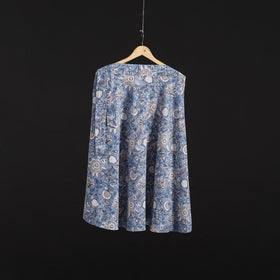 Sanganeri hand cotton wrap around skirt 49 - handcrafted