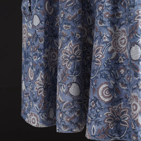 Sanganeri hand cotton wrap around skirt 49 - handcrafted