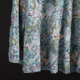 Sanganeri hand cotton wrap around skirt 73 - handcrafted