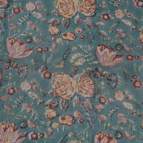 Sanganeri handloom pure wool fabric 07 - handcrafted