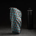  Blue Sanganeri Block Printed Cotton 1L Water Bottle Cover