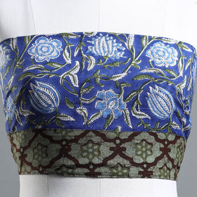 Buy Sanganeri Block Printed Cotton Blouse Piece 