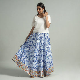 Sanganeri Long Skirt
