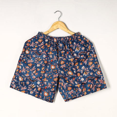 Buy Sanganeri Block Printed Cotton Unisex Boxer/Shorts Online at iTokri.com