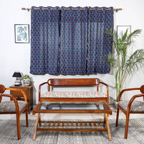  Sanganeri Block Printed Cotton Window Curtain (5 x 3 Feet) (Single Piece) Online at iTopkri