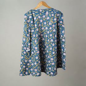  Sanganeri Block Printed Cotton Wrap Around Skirt