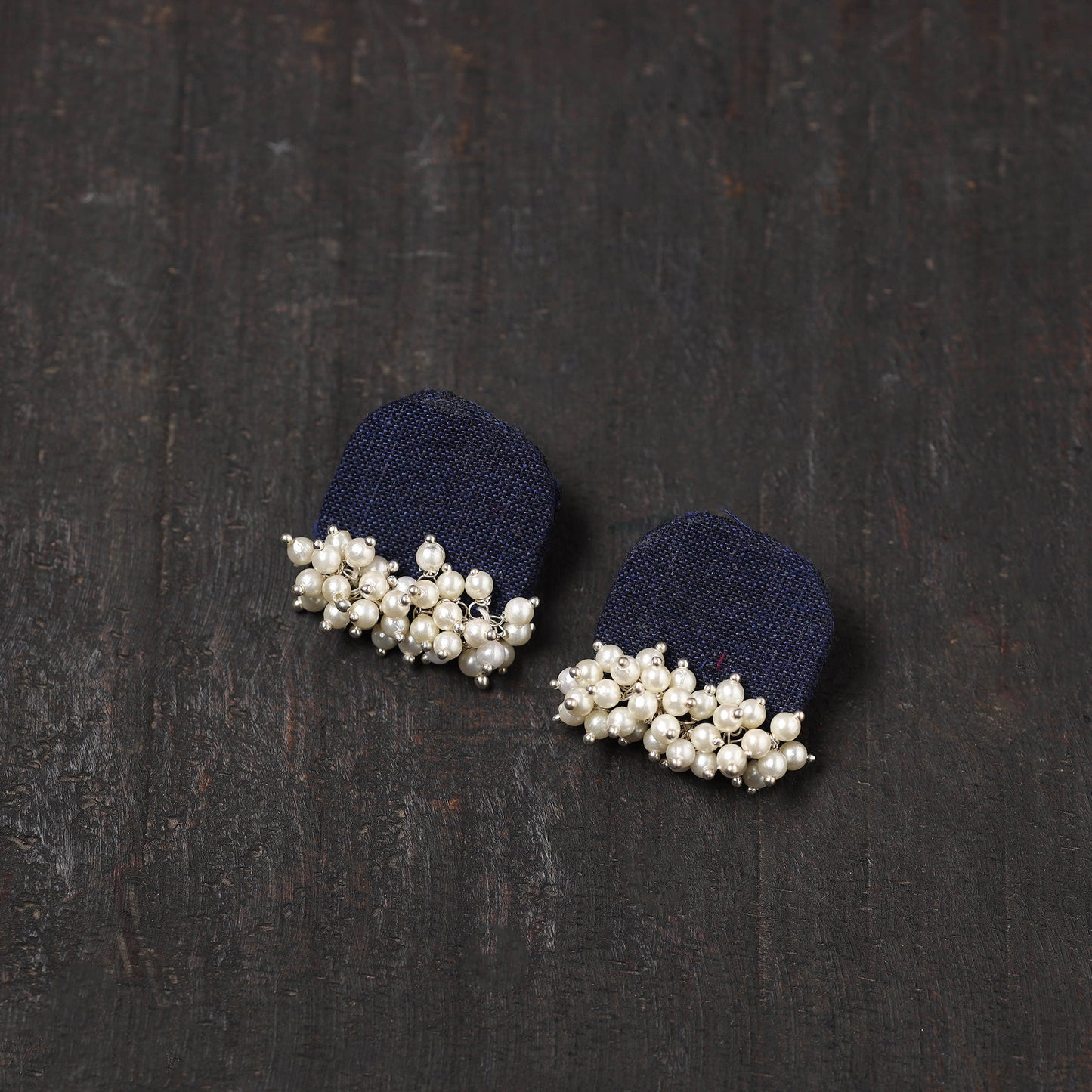 Buy Savi Fabart Handmade Pearl Earrings