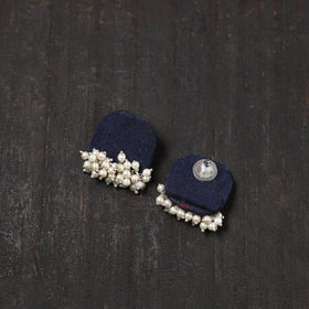 Buy Savi Fabart Handmade Pearl Earrings