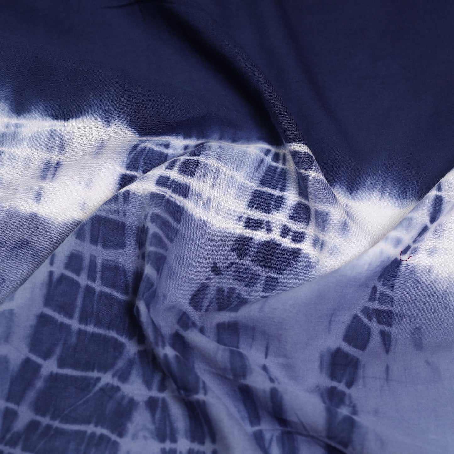 Buy Shibori Tie-Dye Cotton Blouse Piece 