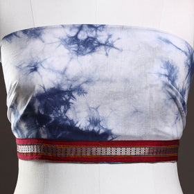 Buy Shibori Tie-Dye Cotton Blouse Piece 