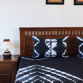 Buy Tie & Dye Cotton Double Shibori Bed Sheet Set