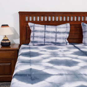 Buy Tie & Dye Cotton Double Shibori Bed Sheet Set