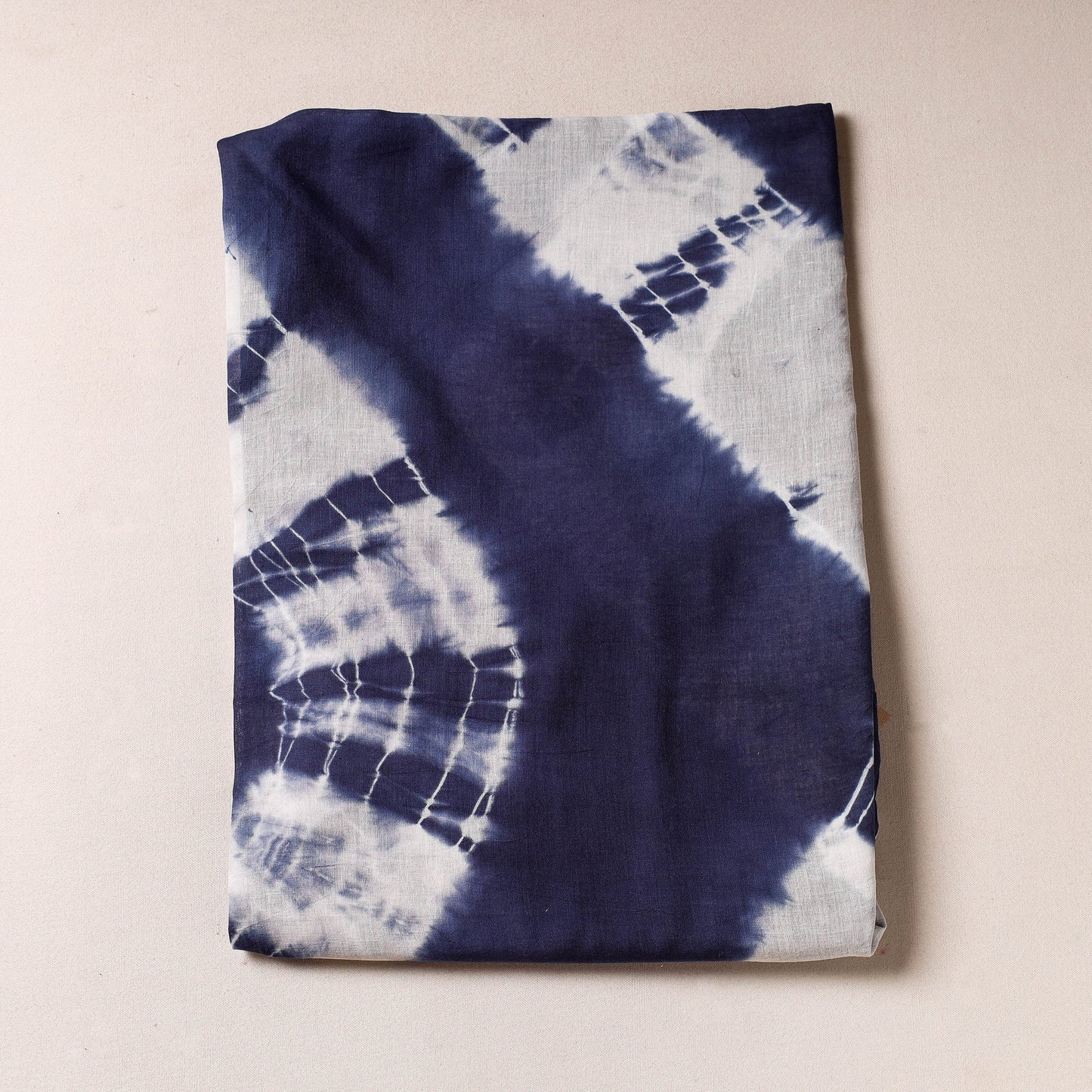 Blue Shibori Tie-Dye Precut Cotton Fabric 