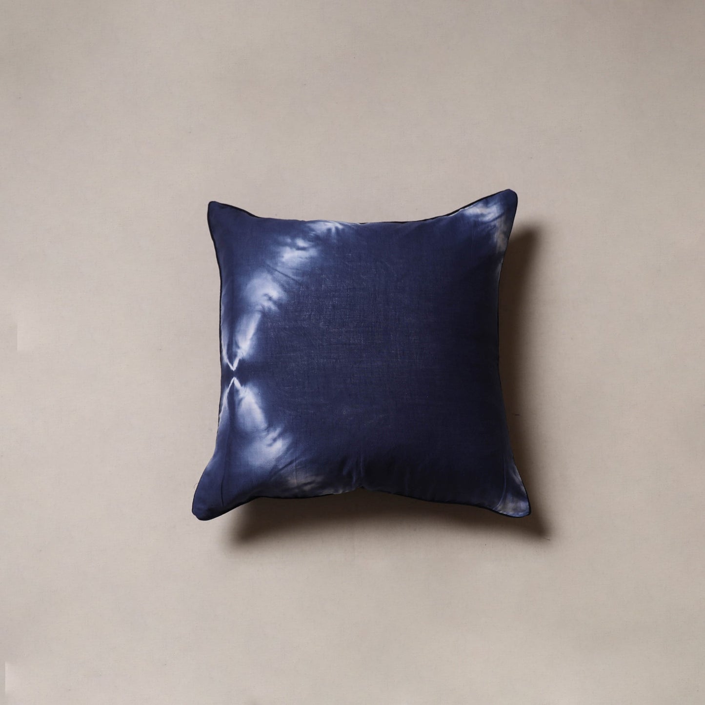 Shibori tie-dye cushion cover 07 - handcrafted