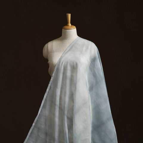 Shibori tie-dye kota doria cotton fabric 16 - handcrafted