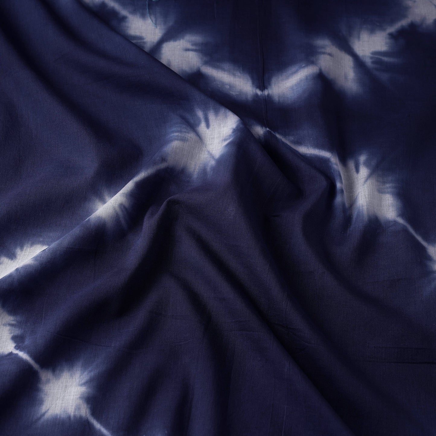 Buy Shibori Tie-Dye Mul Cotton Fabric Online at iTokri.com