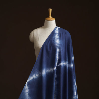 Shibori tie-dye pure mul cotton fabric 05 - handcrafted