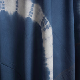 Shibori tie-dye pure mul cotton fabric 13 - handcrafted