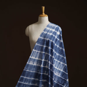Shibori tie-dye pure mul cotton fabric 33 - handcrafted