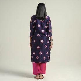  Shibori Kurta with Palazzo & Dupatta Set
