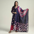  Shibori Kurta with Palazzo & Dupatta Set
