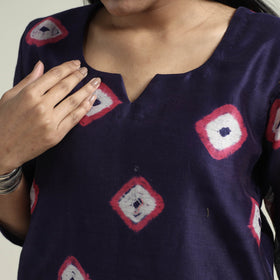  Shibori Kurta with Palazzo & Dupatta Set

