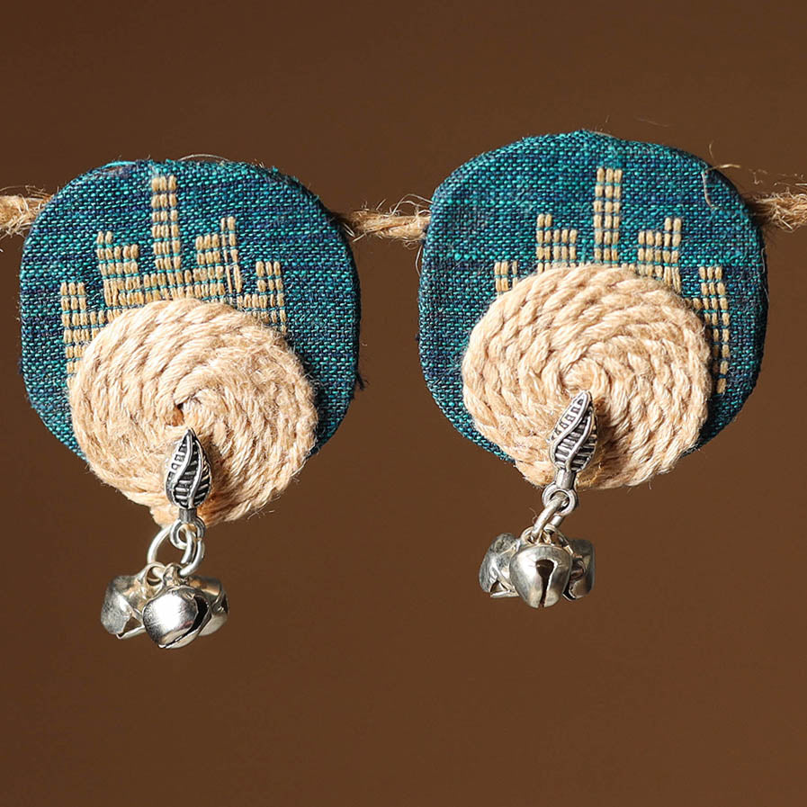 Nikhat Thread Work GS Fabart Earrings 