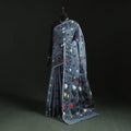 Silk cotton dhakai jamdani saree 12 - handcrafted