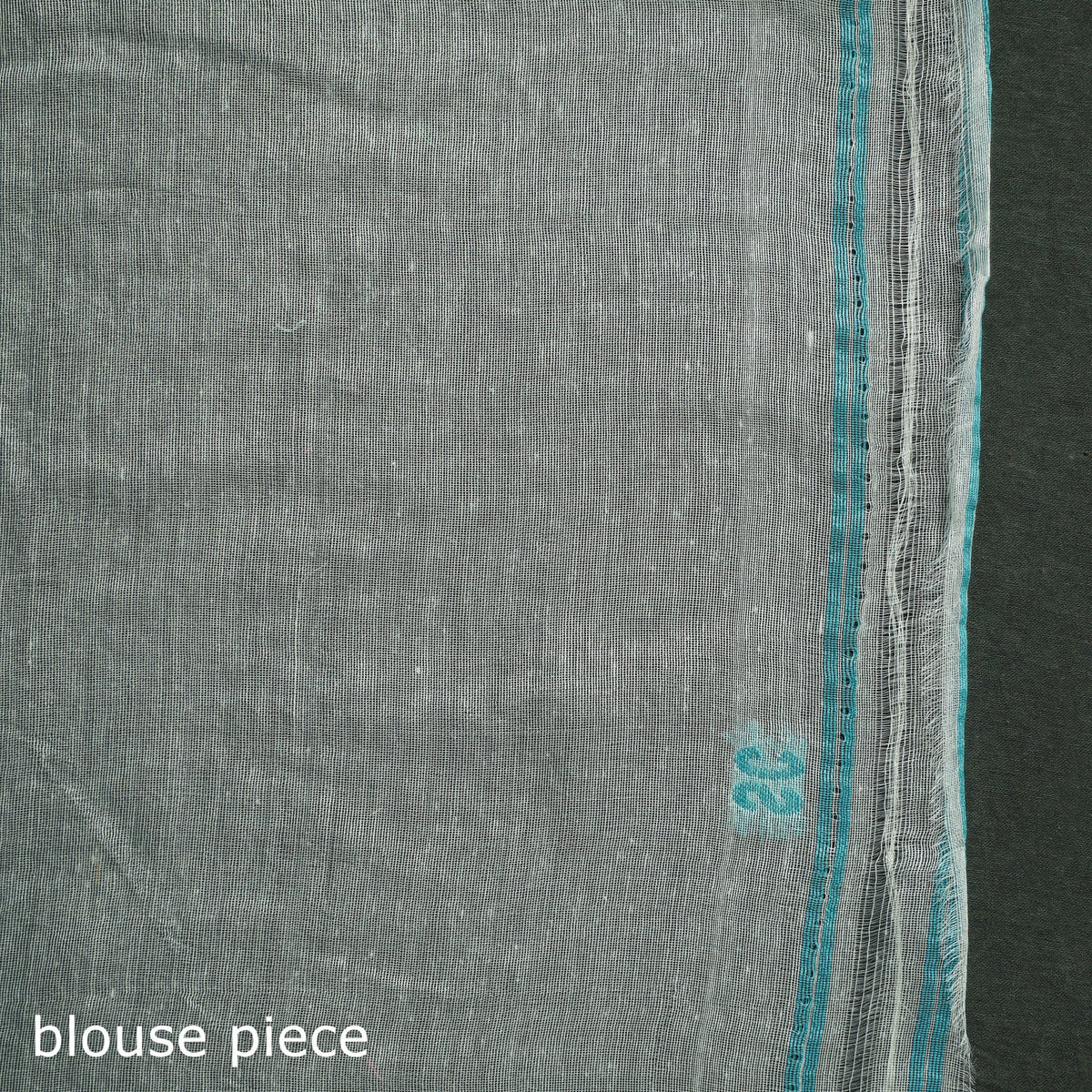 Silk cotton dhakai jamdani saree 18 - handcrafted
