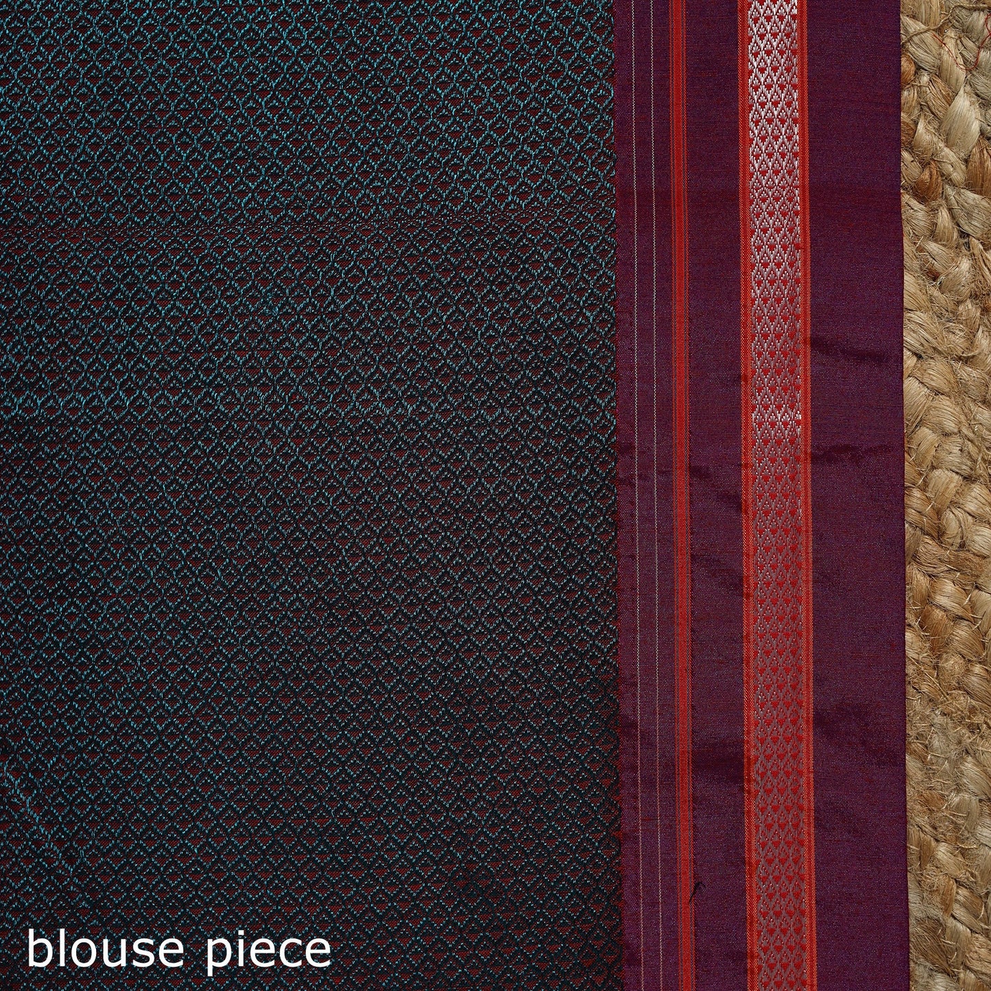 Silk cotton khun saree with ilkal pallu chikki paras border