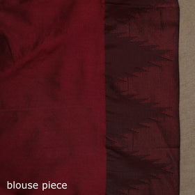 Silk ilkal saree with temple border 11 - handcrafted