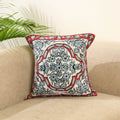 Silk Thread Crewel Embroidery Cushion Cover
