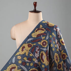 Buy Srikalahasti Kalamkari Pen Work Chanderi Silk Fabric